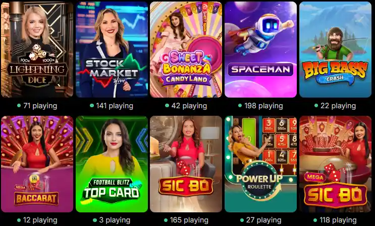 betarctica casino game shows