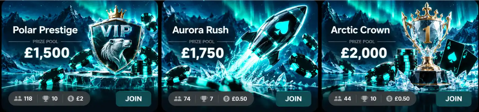 betarctica casino tournaments